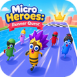 Icoon van programma: Micro Heroes: Runner Ques…