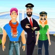 ไอคอนของโปรแกรม: Pretend Play Town Airport