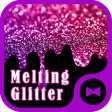 Wallpaper Melting Glitter