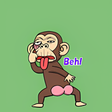 Icon of program: Crazy Monkey Sticker WASt…