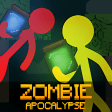 Stickman vs Multicraft: Zombie Apocalypse
