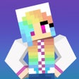 أيقونة البرنامج: Girl Skins Free for Minec…