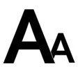 ไอคอนของโปรแกรม: Font Size Adjuster