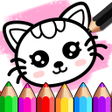 Drawing Horse Coloring icon