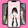Icon of program: Very cute girls wallpaper…
