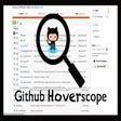 Ikon program: Github Hoverscope