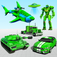程序图标：Warrior Robot Shark Game …
