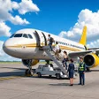 Иконка программы: Airplane Flying Jet Simul…