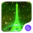 程序图标：Neon Green Eiffel Tower-A…