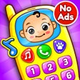 أيقونة البرنامج: Baby Games: Piano Baby Ph…