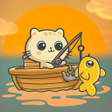Greedy Cat Fishing icon
