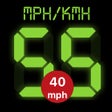 Icono de programa: Speedmeter mph kmh
