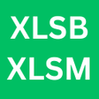 Programın simgesi: XLSM XLSB Reader Converte…