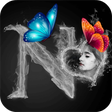 أيقونة البرنامج: Smoke Effect Photo Frames