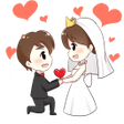 Programın simgesi: Wedding Stickers - WAStic…