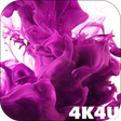 Ikona programu: 4K Ink Drops in Water Vid…