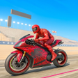 Icoon van programma: Superhero Bike Race 3D