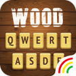 プログラムのアイコン：Wood Keyboard Theme FREE