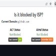 Ícone do programa: Is it blocked?