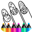 Иконка программы: Bini Game Drawing for kid…