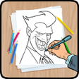 أيقونة البرنامج: How To Draw Cartoon And C…