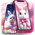 Icon of program: Cute bunny live wallpaper