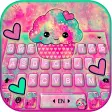 Hot Pink Cupcake Keyboard Theme