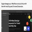 プログラムのアイコン：Minimal Square - Webflow …