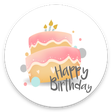 程序图标：BirthDay Stickers for Wha…