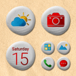 プログラムのアイコン：Wow Stone Theme - Icon Pa…