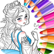 Princess Fantasy Coloring