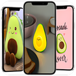 プログラムのアイコン：Cute Avocado Wallpapers