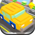 Blocky Highway: Pixel Cars