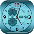 プログラムのアイコン：Clock Wallpapers Real Tim…