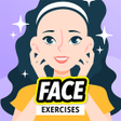 プログラムのアイコン：Face Yoga Workout App