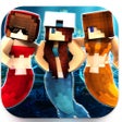 Ícone do programa: Mermaid Skins Mods for MC…