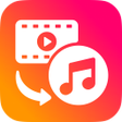 プログラムのアイコン：Video To Audio  Mp3 Cutte…