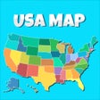Icon of program: USA Map: Kids Geography G…