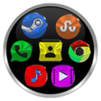 プログラムのアイコン：Colorful Nbg Icon Pack Fr…