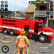 ไอคอนของโปรแกรม: Fireman Rescue Truck Simu…
