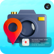 程序图标：GPS map Camera with time …