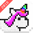 Color by Number - Pixel Art Poly Art 2019