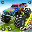 Monster Truck Race - Mega Ramp