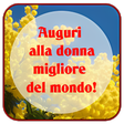 Symbol des Programms: Festa della Donna messagg…