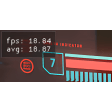 Simple fps monitor