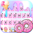 プログラムのアイコン：Pastel Pink Donut Keyboar…