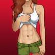 プログラムのアイコン：ABS workout - get six pac…