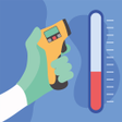 プログラムのアイコン：Fever Check Thermometer D…