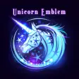 Fantasy Wallpaper Unicorn Emblem Theme