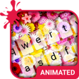 Icon of program: Flowers Animated Keyboard…